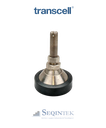 Pata Pivotante (Nivelador) A. Inox. 2-3/8"