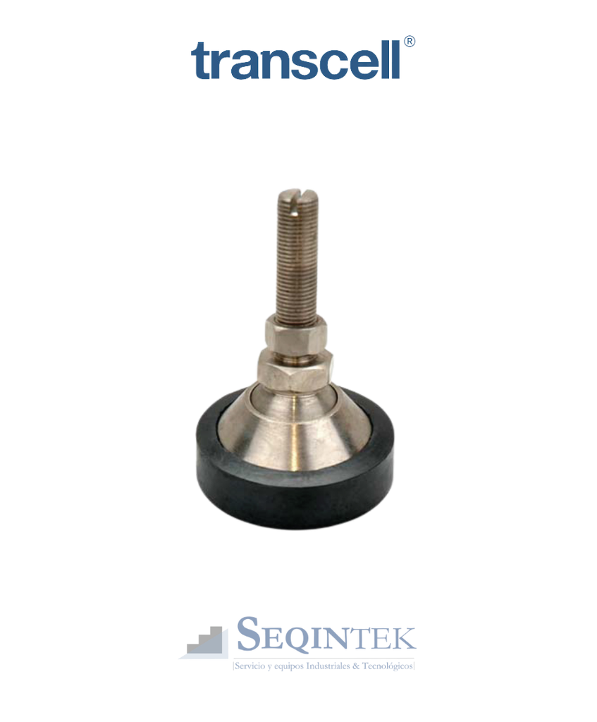 Pata Pivotante (Nivelador) Transcell Aleación 2-1/4"