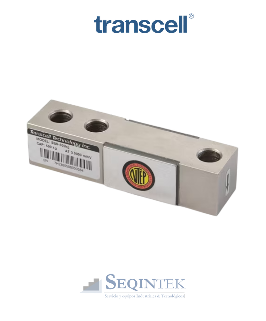 Celda de Carga TRANSCELL (Viga) SBS-15K/SE (15000lb)