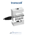 Celda de carga Transcell (S) BSS-2.5K (2500lb)