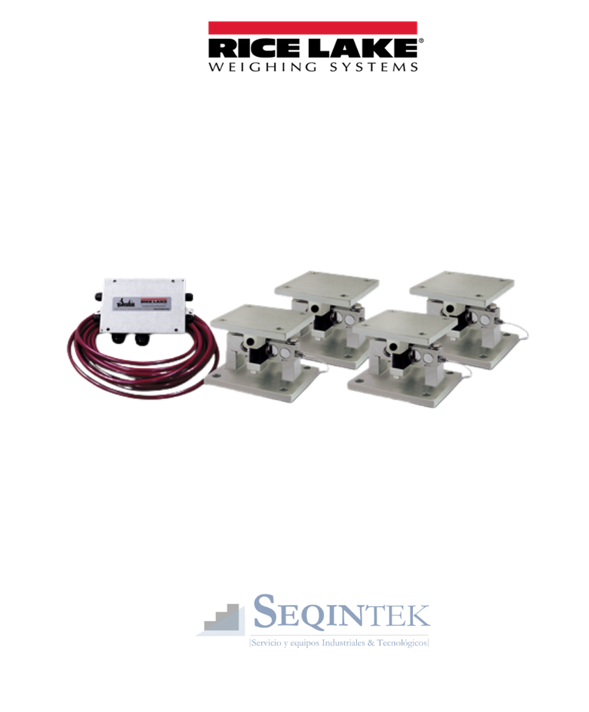 Modulo de Pesaje Survivor Rice lake RL2100 HE 4u-20K