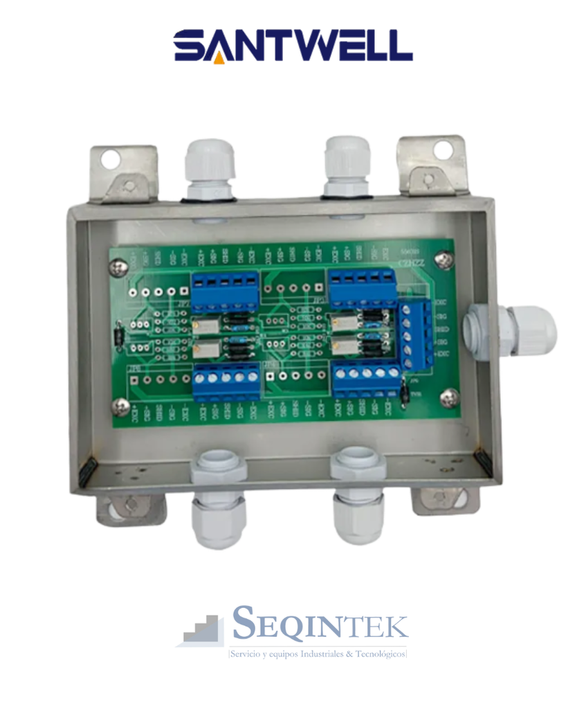 Caja Suma (Junction Box) 10Ch Acero Inox.