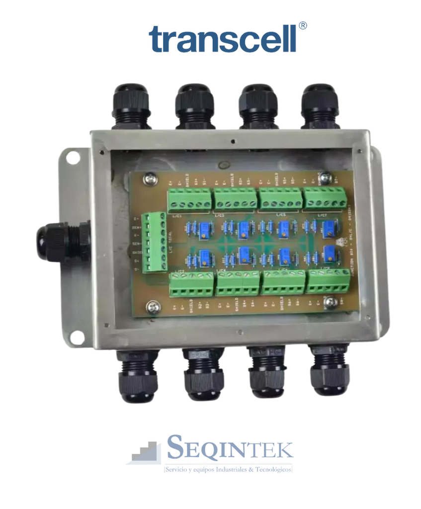 Caja Suma Transcell (Junction Box) A. Inox. 8Ch