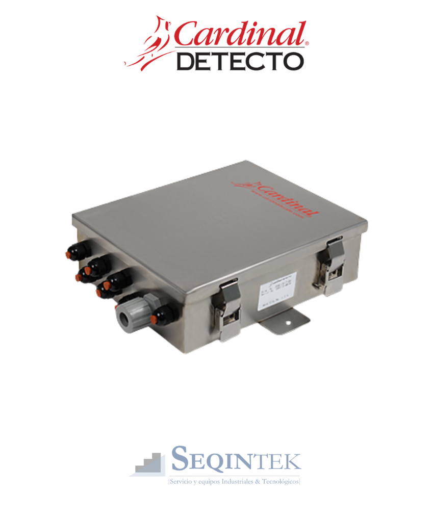 [3502-C208-2A] Caja Suma (Junction Box) Cardinal Scale 4Ch Inox