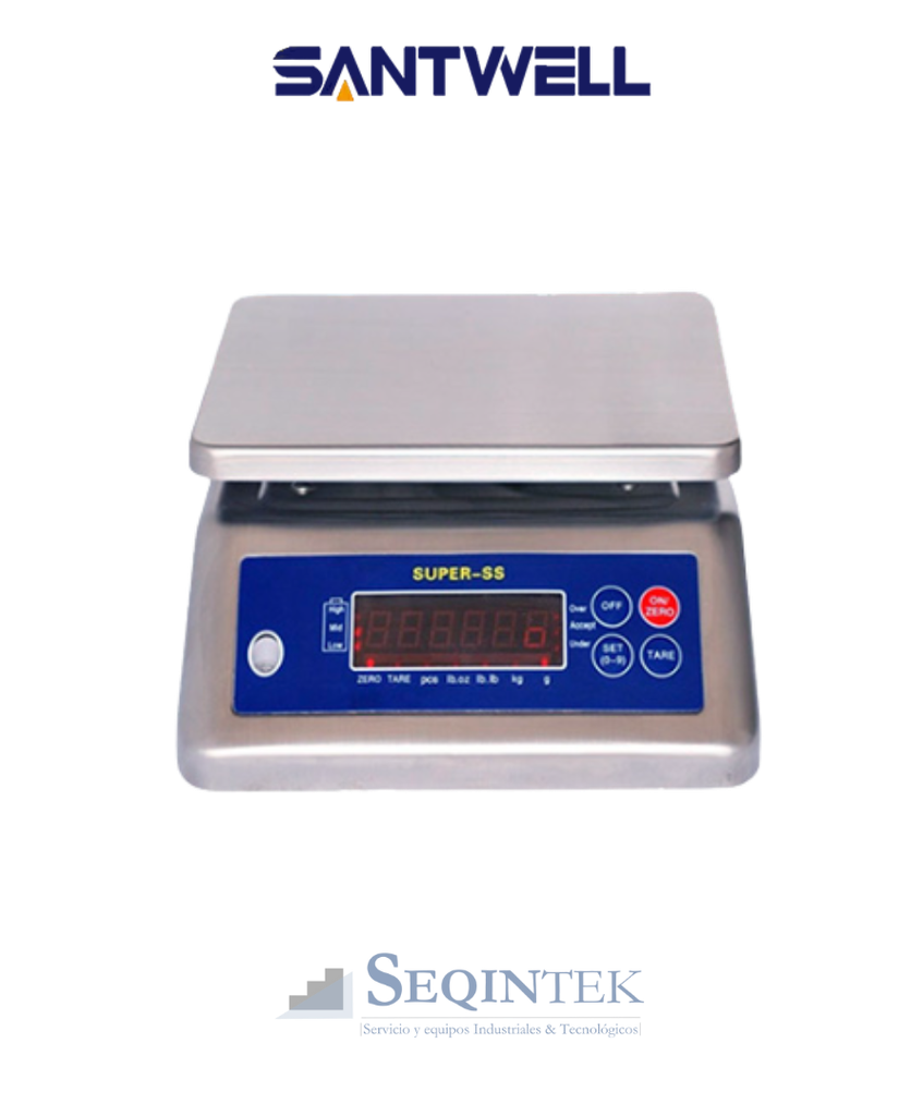 Balanza Mesa 6Kg Waterproof