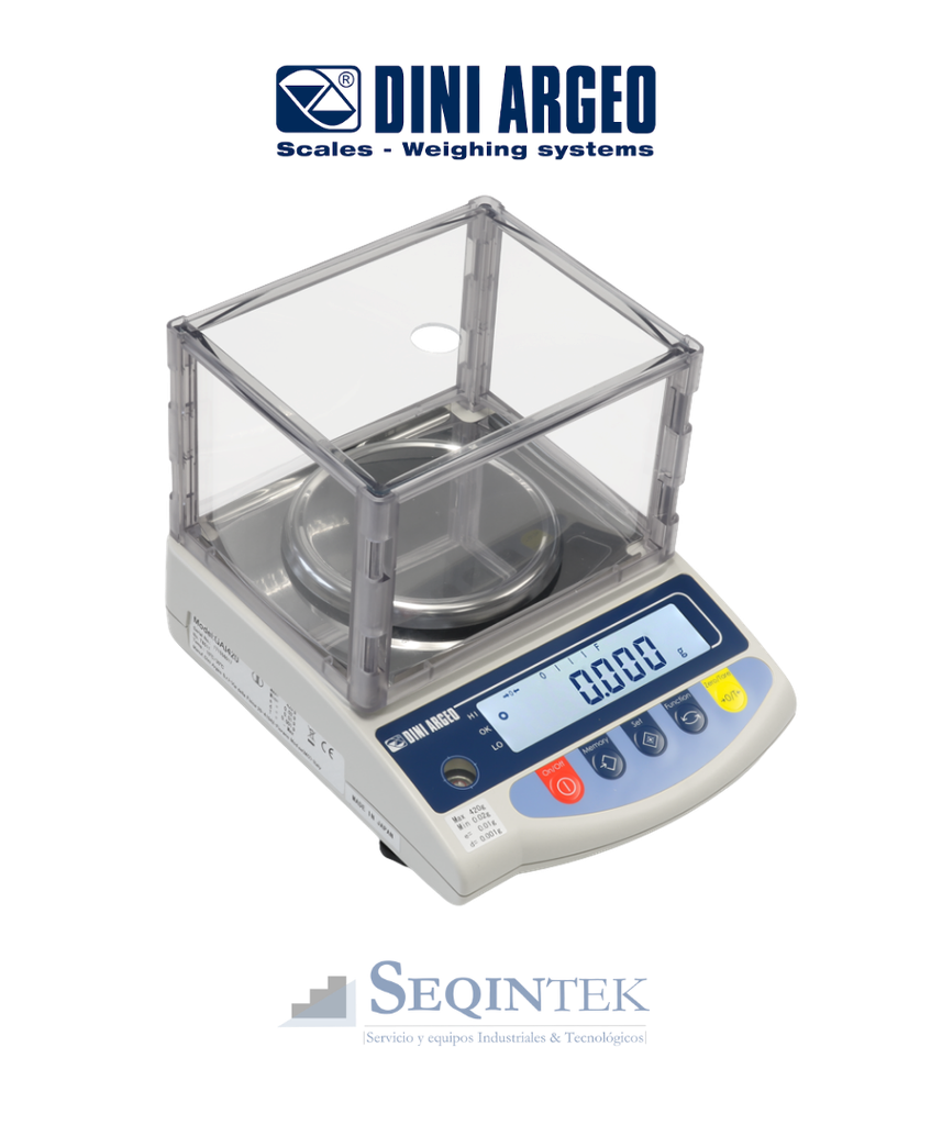 Balanza de Precisión Dini Argeo GAI 620g 0.001g