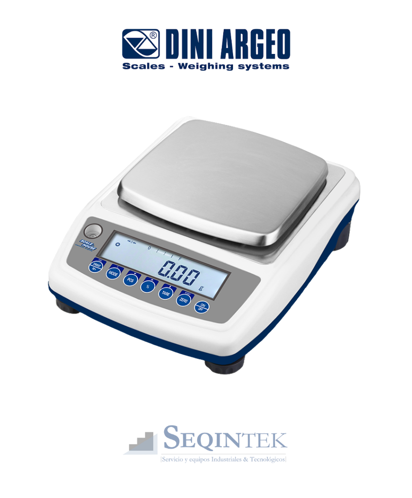 Balanza de Precisión Dini Argeo HLD 6000g 0.1