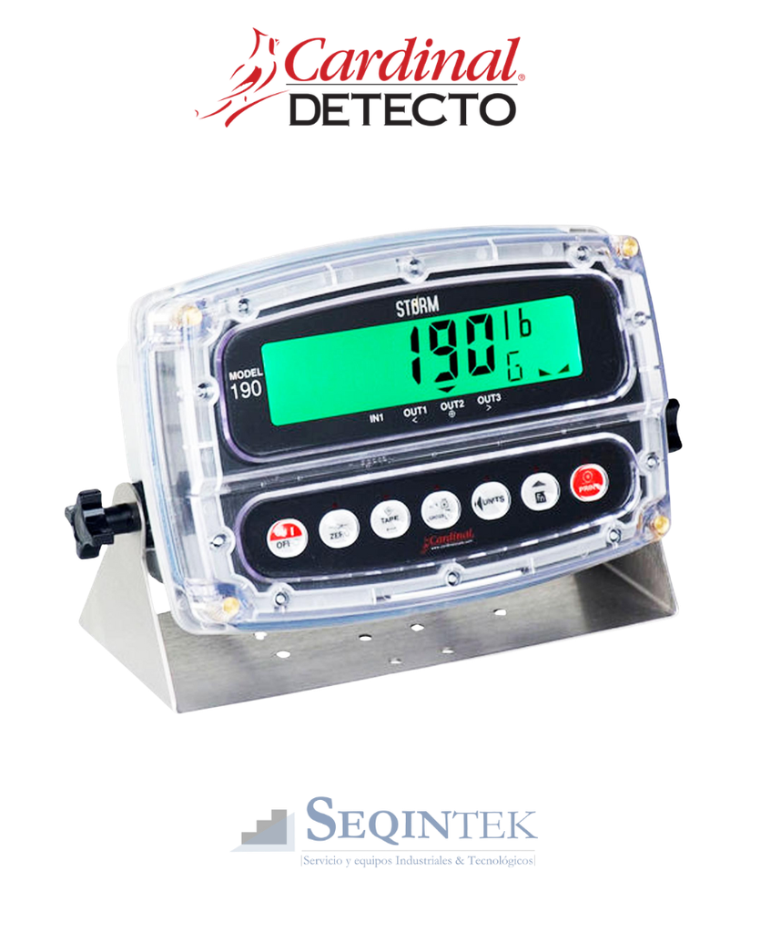 Indicador Digital Cardinal Scale 190A Storm