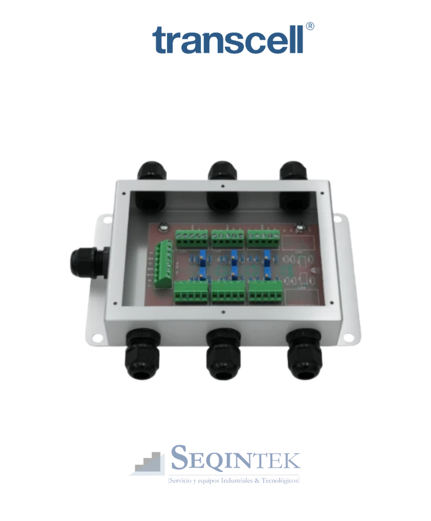 Caja Suma (Junction Box) Transcell JB-SS-6 Inox 6Ch