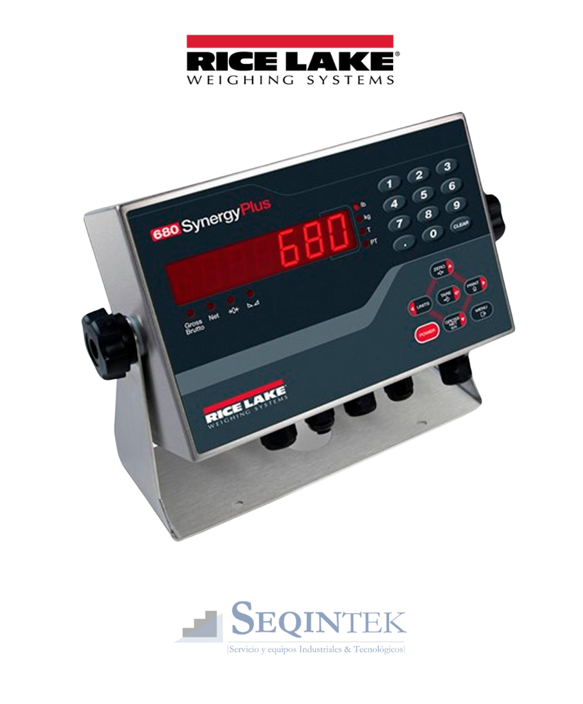 [680-Synergy] Indicador Digital Rice Lake 680 Synergy Plus