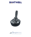 Pata Pivotante (Nivelador) Santwell M12 Inox