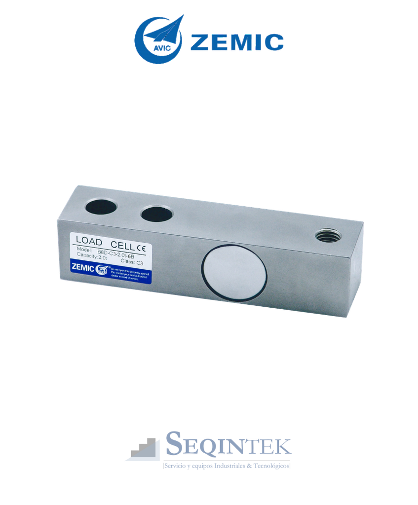 Celda de Carga (Viga) Zemic B8D-2T