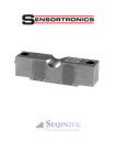 Celda de Carga (Doble Apoyo) Sensortronics  65058A - 50Klb