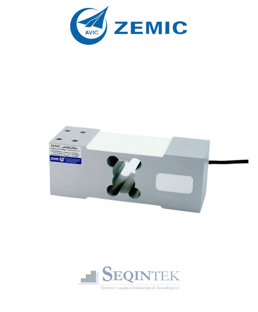 Celda de carga Monocelda Zemic L6G-300Kg