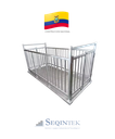 Balanza Pesaje Animal 240x120cm (Plataforma + Corral)