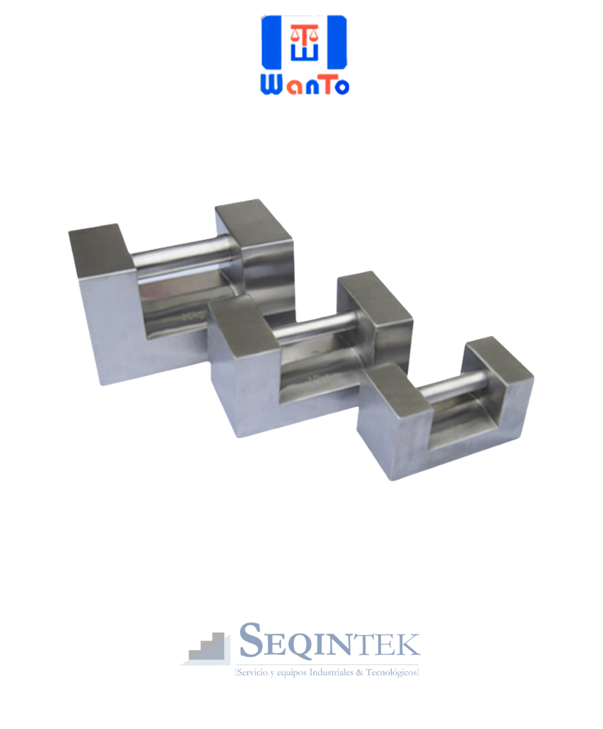 Pesas Patron A. Inox 10KG F1 - Rect.