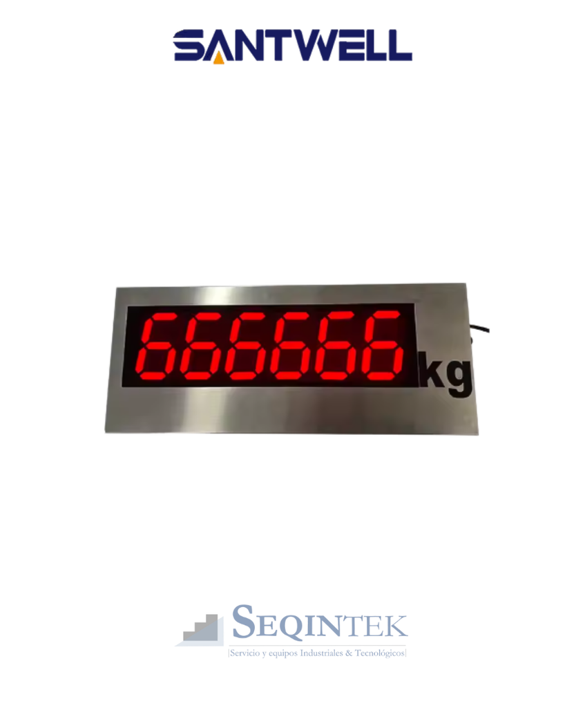 Pantalla Remota Santwell CX A.Inox 3"