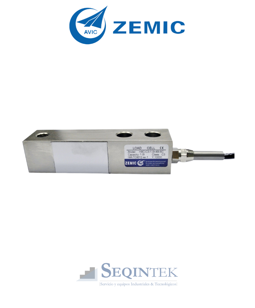 Celda de Carga (Viga) Zemic H8C-2T