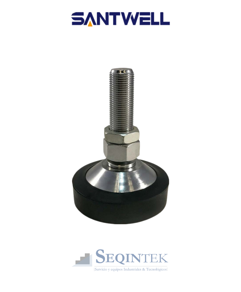 Pata Pivotante (Nivelador) Santwell A. Inox. M16