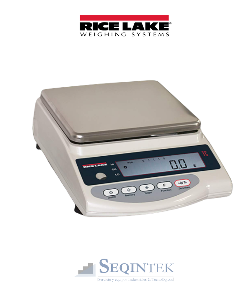 [107235] Balanza Rice Lake TC 6200g 0.1g
