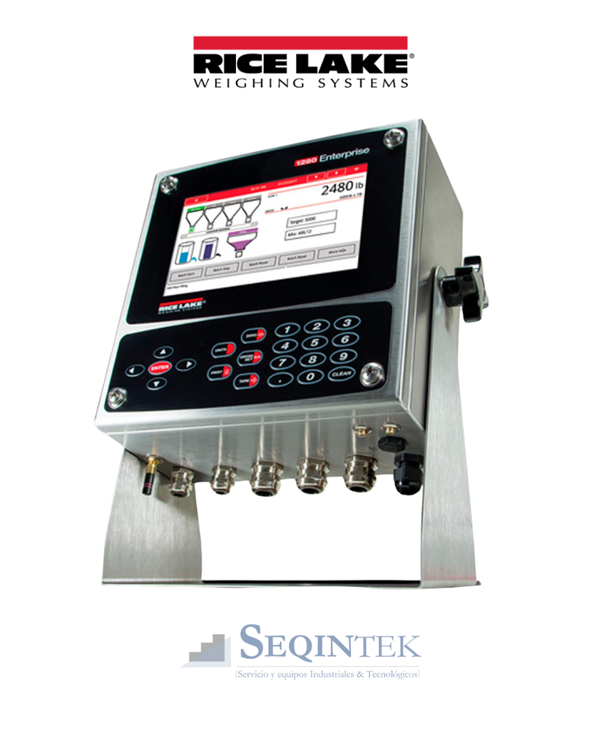[1280-Enterprise] Indicador Digital Rice Lake 1280 Series Enterprise
