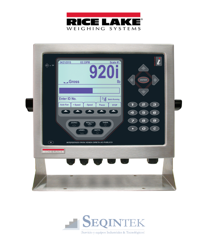 [920i-Ricelake] Indicador Digital Rice Lake 920i