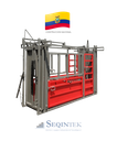 Balanza Pesaje Animal (Plataforma + Brete ) Ganado Galv.