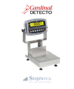 Balanza Mesa Lavable Cardinal Scale CA12-60KGW-190