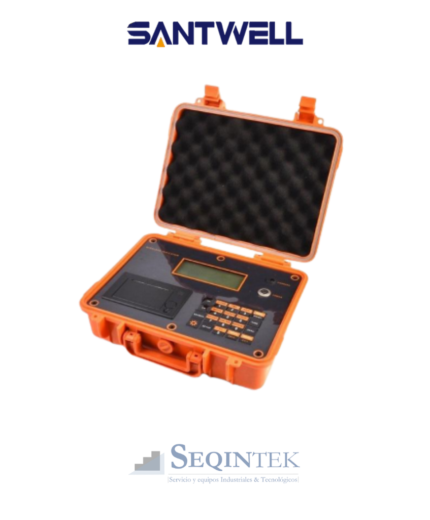Indicador Digital Portátil Santwell WI680 con Impresora (Estático)